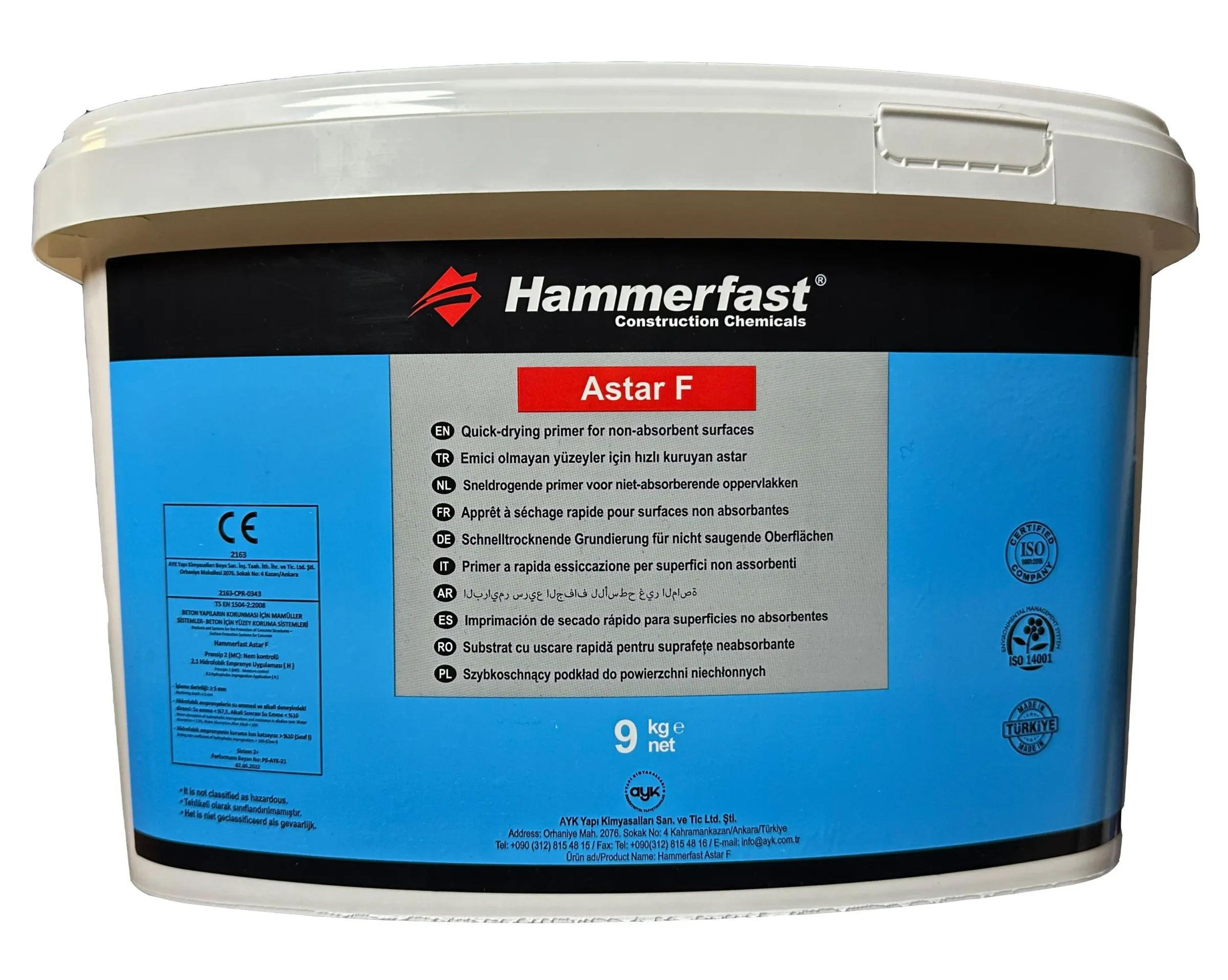 2598023 Voorstrijk - Hammerfast Astar F - 9kg