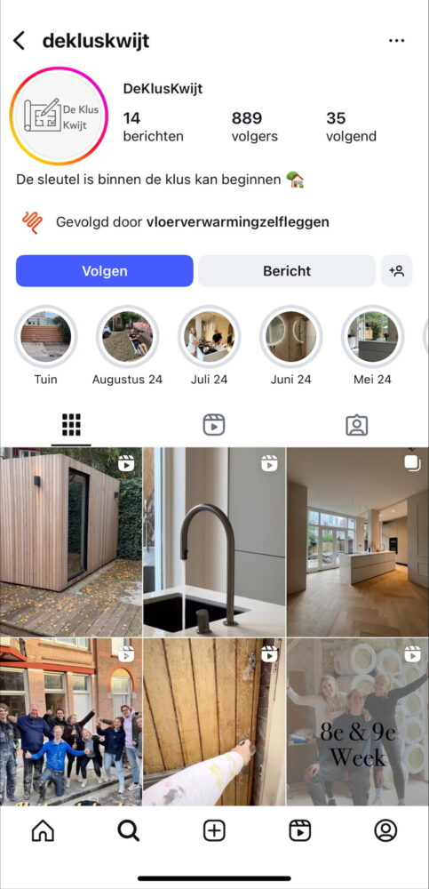 @dekluskwijt instagram