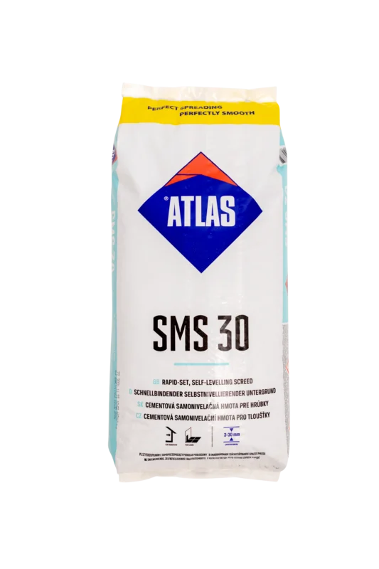 Atlas-SMS-30 egaline vloerverwarming