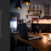 Warmup 6iE Smart WiFi Thermostaat - Zwart - in ruimte