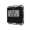 Tech regeling vloerverwarming - kamerthermostaat - EU-F-8z - zwart - zijkant