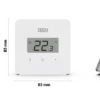 Tech regeling vloerverwarming - kamerthermostaat - EU-R-8b Plus Afmetingen