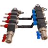 Screw & Lock kunststof vloerverwarming verdeler - zijkant