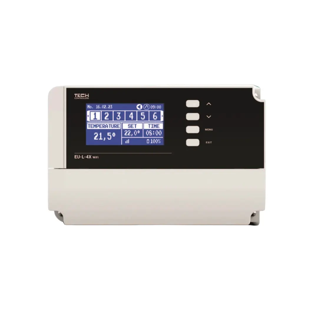 Tech EU-L-4X Ruimteregelaar verwarming/koeling afbeelding