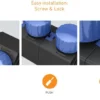 Screw & Lock kunststof vloerverwarming verdeler - installatie