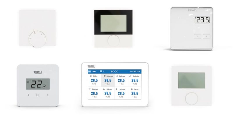 Thermostaten voor vloerverwarming