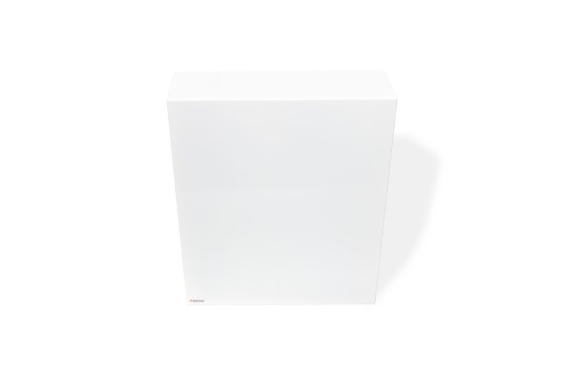 Distriheat vloerverwarming verdeler omkasting - voorkant