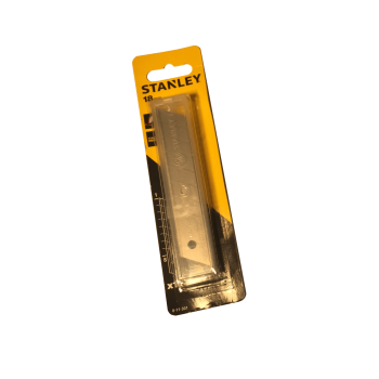 Stanley Reservemessen 18mm 10 stuks