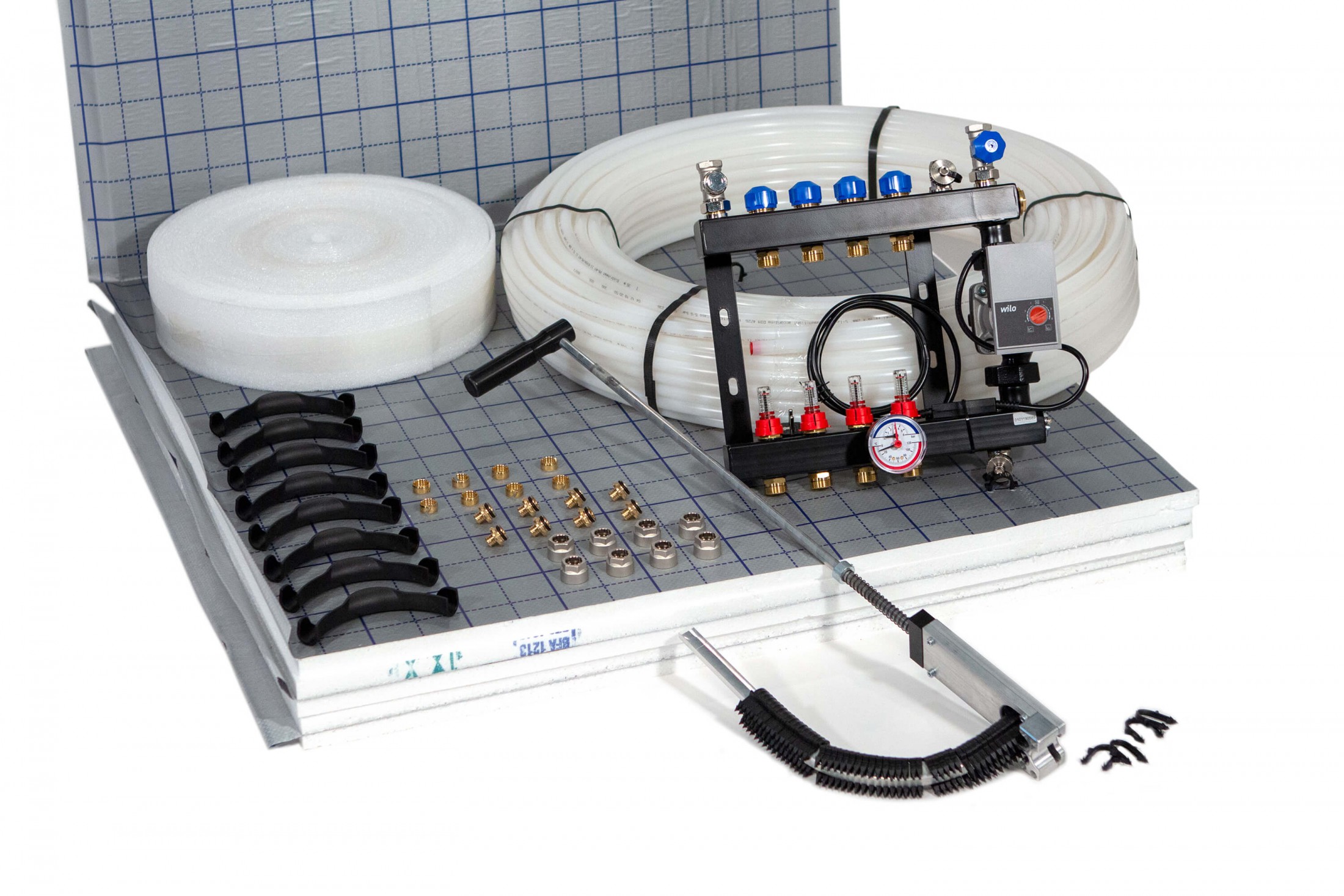 Set 4B Tackerplaat warmtepomp afbeelding