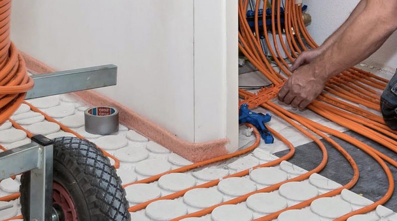 Hoe diep moet vloerverwarming liggen?