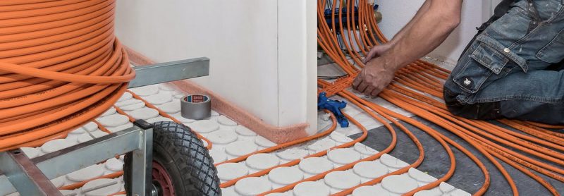 vloerverwarming zelf leggen